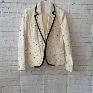 Polka Dot Blazer